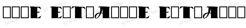 Rude ExtraWide Extra字体转换